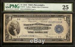 LARGE 1918 $1 DOLLAR BILL GREEN EAGLE BANK NOTE NATIONAL CURRENCY Fr 715 PMG
