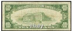 Lansing MI Capital National Bank $10 Currency signed by RE Olds & AA Elsesser