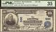 Large 1902 $10 Dollar Fall River National Bank Note Currency Lizzie Borden Pmg