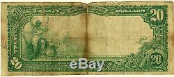 National Currency $20 The First National Bank of Montour Iowa, VG