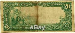 National Currency $20 The First National Bank of Montour Iowa, VG