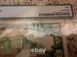PMG 30 1929 $10 KALAMAZOO Michigan Type 2 National Bank Note Currency MI