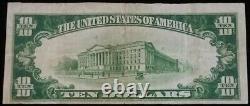 Rare MARLBORO MA 1929 $10 National Currency Bank Note MARLBOROUGH Massachusetts
