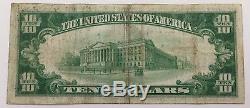Raton NM $10 Fist National Bank #12924 New Mexico FR1802 1929 Currency NB Note