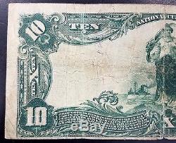 Series 1902 $10.00 Nat'l Currency, The National Bank of Commerce, St. Louis, MO
