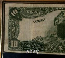 Series 1902 $10 Dollar National Bank Note Currency, Union Bank Of Boston, Dates