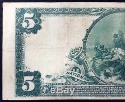 Series 1902 $5.00 Nat'l Currency from The National City Bank of St. Louis, MO