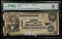 Series 1902 $50 National Currency from the First National Bank of Columbus, OH