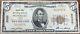 Series 1929 $5 Bishop First National Bank Of Honolulu Hawaii National Currency