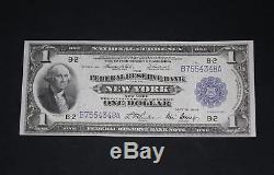 ThriftCHI Large Federal Reserve Bank of NY National Currency $1 Series 1918