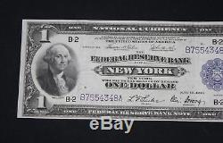 ThriftCHI Large Federal Reserve Bank of NY National Currency $1 Series 1918