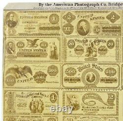 US Currency 1866 Naramore's United States Treasury & National Bank Note Detector