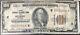 Usa 100 Dollar 1929 National Currency $100 Richmond Va Selten Banknote #15836
