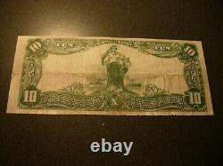 USA National Currency 1902 The Second National Bank Of Paterson N. J. $10 Note