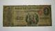 $1 1865 Boston Massachusetts Monnaie Nationale Note De La Banque Bill #847! Banque Faneuil