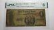 $1 1865 Three Rivers Michigan Mi National Currency Bank Note Bill #600 Ace! Pmg