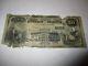 10 $ 1882 Corning New York Ny Banque De La Monnaie Nationale Note Bill # 2655 Rare