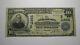 10 $ 1902 Andalousie Alabama Al Monnaie Nationale Banque Note Bill! Ch. #11955 Fine+