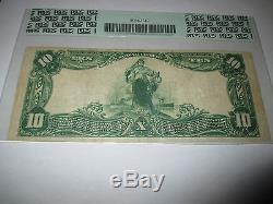 10 1902 $ Atlantic Highlands New Jersey Nj Monnaie Nationale Note De La Banque # 4119