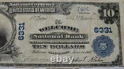 $10 1902 Bienvenue Minnesota Mn National Currency Bank Note Bill! Ch. #6331 Rare
