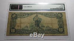 10 $ 1902 Billet De Banque National En Monnaie De Clairton Pennsylvanie, Pa # 6794 Pmg