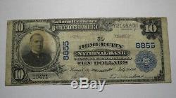 10 € 1902 Billet De Billet De Banque En Devise Nationale De Homer City Pennsylvania Pa! # 8855