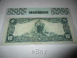 10 $ 1902 Billet De Billets De Banque En Monnaie Nationale Inwood Iowa Ia! Ch. # 7304 Vf30 Pcgs