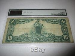 $ 10 1902 Cohoes New York Ny Banque De Billets De Banque Nationale Bill # 1347 Pmg Fine