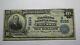 $10 1902 Columbia South Carolina Sc National Currency Bank Note Bill Ch. #8133