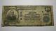 10 $ 1902 Danville Virginia Va National Currency Bank Note Bill! Ch. #1985 Rare