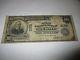 $ 10 1902 De Witt Iowa Ia Billet De Banque Nationale Billet Bill! Ch. # 3182 Rare