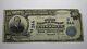 10 $ 1902 Fair Haven Vermont Vt Monnaie Nationale Bill #344 Fairhaven
