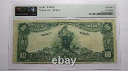 10 $ 1902 Honesdale Pennsylvania National Monnaie Banque Note Bill #644 Vf25 Pmg