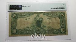 10 $ 1902 Kasson Minnesota Mn Monnaie Nationale Banque Note Bill Ch #10580 Vg10 Pmg