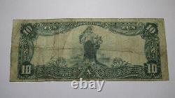 $10 1902 Masontown Pennsylvania Ap National Monnaie Banque Note Bill Ch. #5441