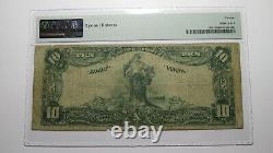 $10 1902 Massillon Ohio Oh National Monnaie Banque Note Bill Ch. #216 F12 Pmg