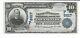 10 1902 $ Monnaie Nationale Agriculteurs Et Marchands Banque Nationale De Los Angeles Au