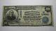 10 $ 1902 Mt. Orab Ohio Oh Banque Nationale Monnaie Notez Bill Ch. # 10692 Fine Mont