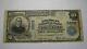 10 $ 1902 Pensacola En Floride Fl Banque Nationale Monnaie Note Bill! Ch. # 5603 Rare