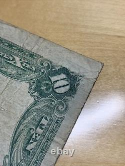 10 $ 1902 Tunkhannock Pennsylvania Ap Monnaie Nationale Banque Note Bill #835 25513