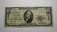 10 1929 Anniston Alabama Al Banque Nationale De Devises Note Bill Ch. #11753 Fine