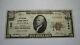 $10 1929 Augusta Georgia Ga National Currency Bank Note Bill Charter #1860 Vf