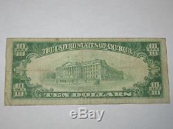 10 $ 1929 Bainbridge, Géorgie, Ga, Billet De Banque National, Billet De Banque! Ch. # 6004 Fine