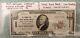 10 $ 1929 Bentleyville Pennsylvania Pa Banque Nationale Monnaie Notez Le Projet De Loi # 9058