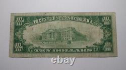 10 1929 Berea Kentucky Ky Monnaie Nationale Banque Note Bill Ch. #8435 Fine