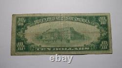 10 1929 Berlin Pennsylvanie Ap National Monnaie Banque Note Bill Ch. #5823 Rare