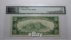 10 $ 1929 Billet De Banque En Monnaie Nationale De 1929 De Sioux City, Iowa Ia Bill Ch. # 3124 Vf30epq