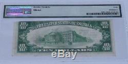 10 $ 1929 Billet De Banque En Monnaie Nationale Du Dakota Du Sud Sd En Devise Nationale Projet De Loi N ° 13407 Xf! Pmg