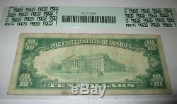 10 $ 1929 Billet De Banque Gladbrook Iowa Ia En Monnaie Nationale Ia Bill Ch. # 5461 Amende