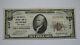 10 $ 1929 Billet De Banque National En Devises Du Keyport New Jersey Nj - Bill Ch. # 4147 Vf ++